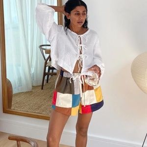 The Great Patchwork Bonfire Shorts 0